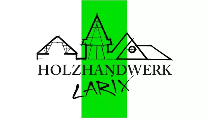 Logo: Holzhandwerk Larix, Zimmerei Templin